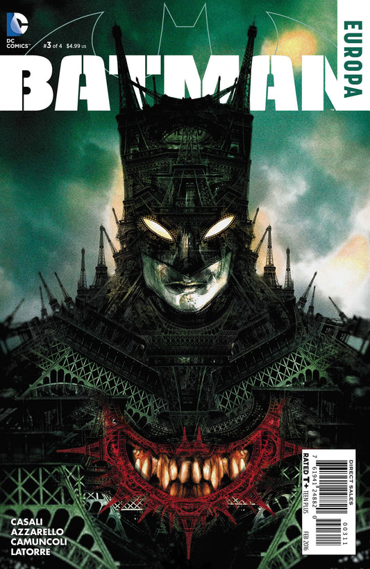 BATMAN EUROPA #3 2015 Batman DC COMICS