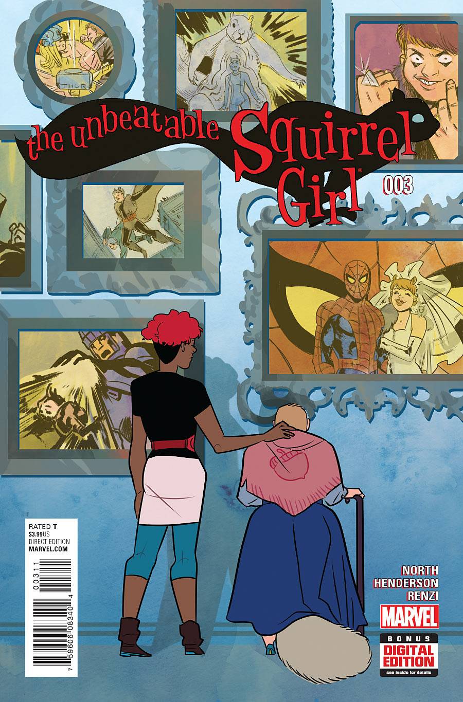 UNBEATABLE SQUIRREL GIRL #3 2015 Squirrel Girl MARVEL COMICS