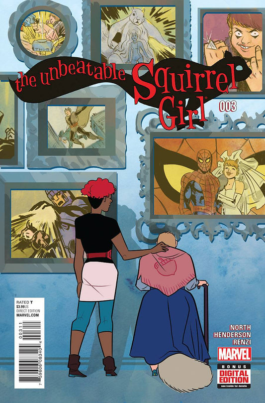 UNBEATABLE SQUIRREL GIRL #3 2015 Squirrel Girl MARVEL COMICS