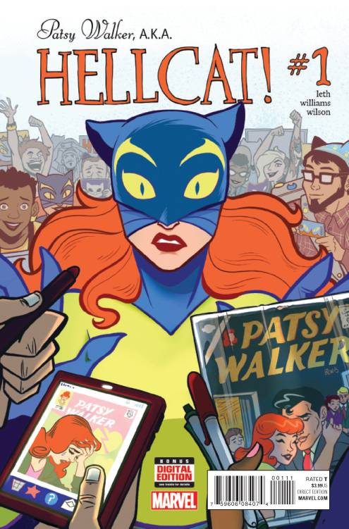 PATSY WALKER AKA HELLCAT #1 2015 Hellcat MARVEL COMICS   