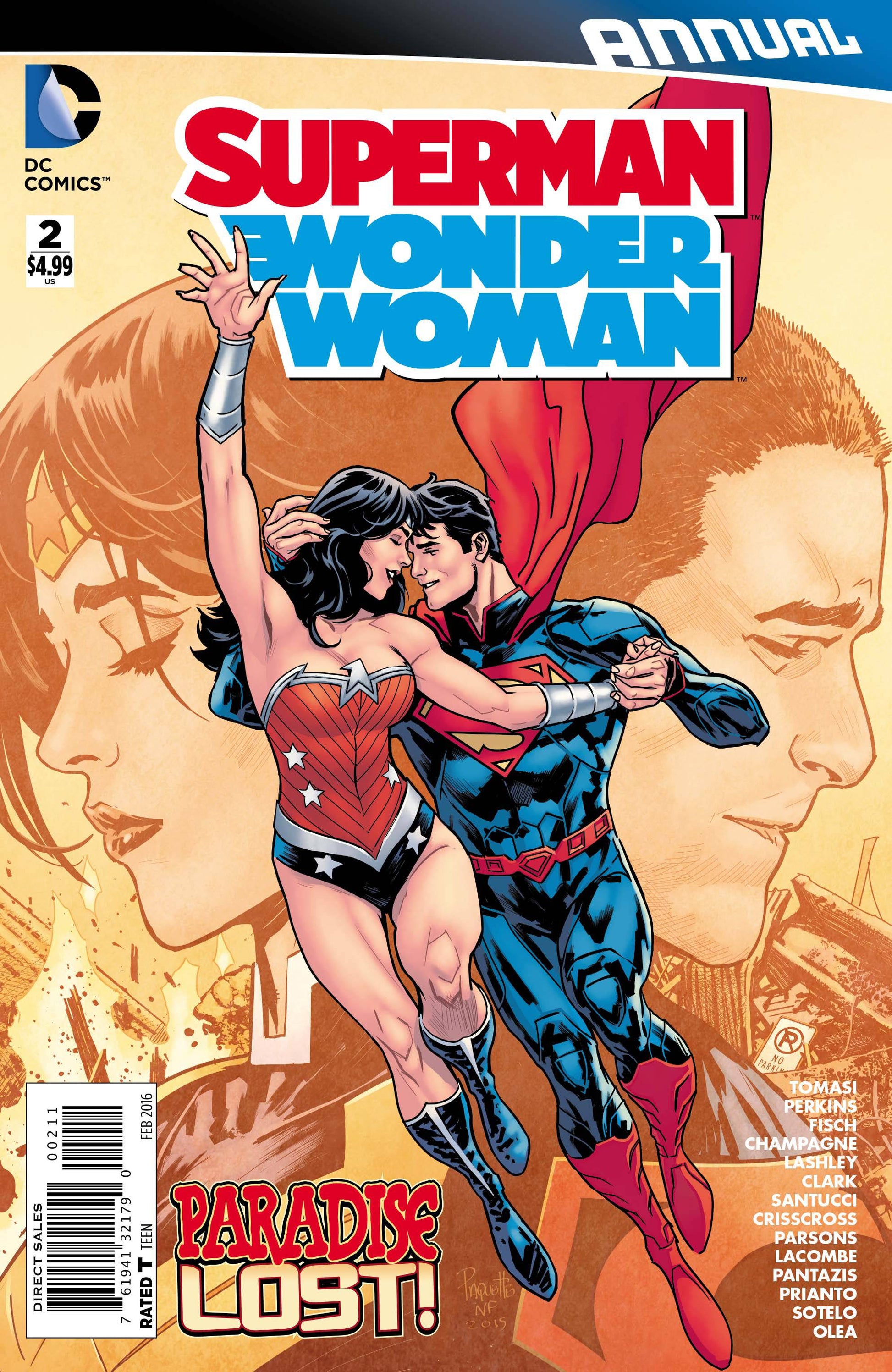 SUPERMAN WONDER WOMAN ANNUAL #2 2014 Superman DC COMICS