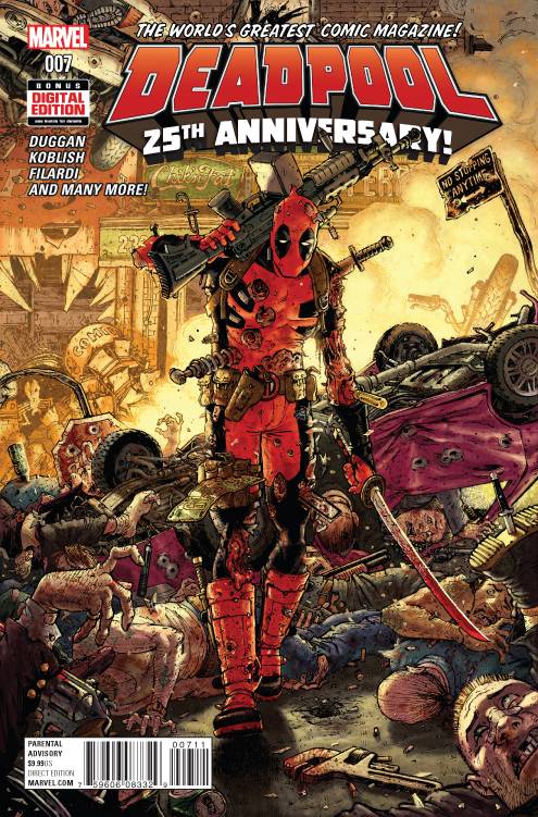 DEADPOOL #7 2016 Deadpool MARVEL COMICS   