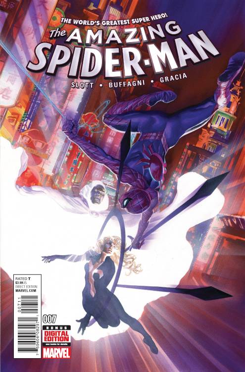 AMAZING SPIDER-MAN #7 ALEX ROSS 2016 Amazing Spider-Man MARVEL COMICS   