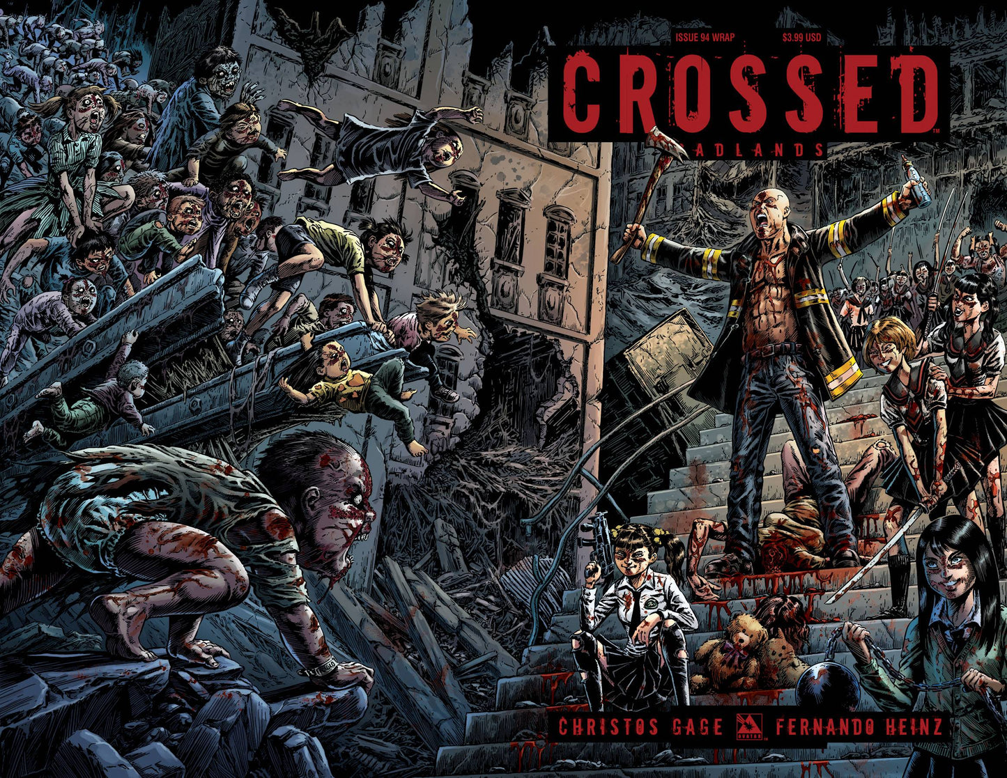 CROSSED BADLANDS #94 WRAP (MR) 2016 Crossed AVATAR PRESS INC   