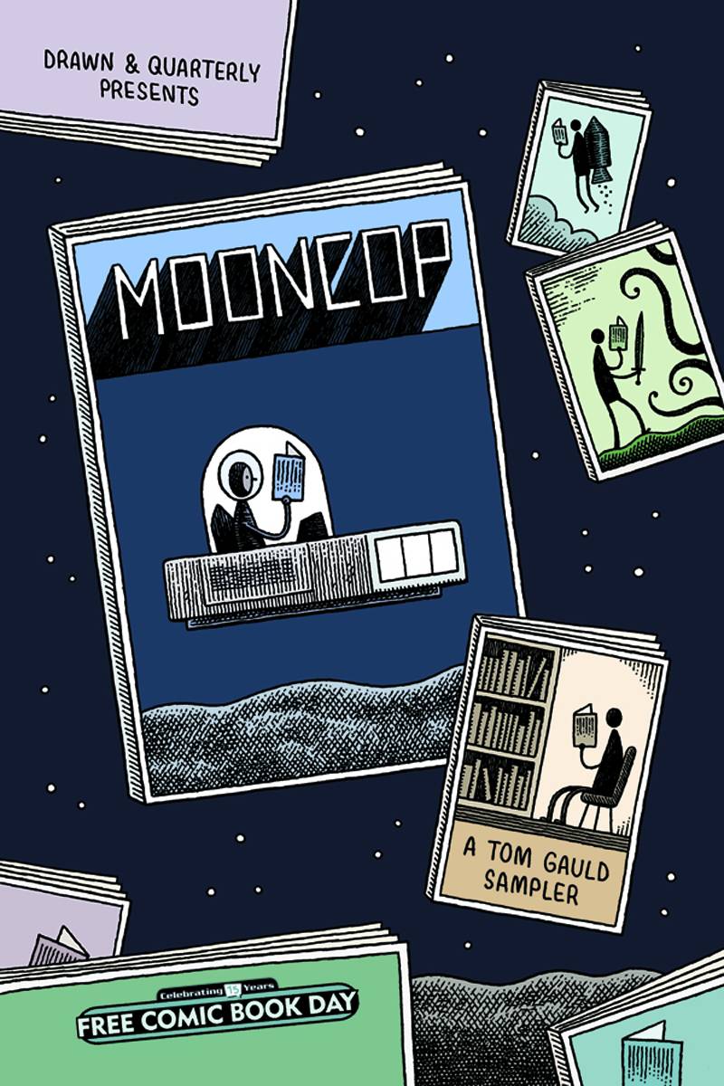 MOONCOP A TOM GAULD SAMPLER FCBD UNSTAMPED 2016 DARK HORSE