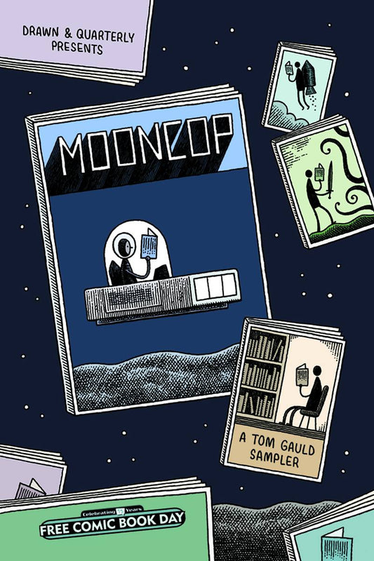 MOONCOP A TOM GAULD SAMPLER FCBD UNSTAMPED 2016 DARK HORSE