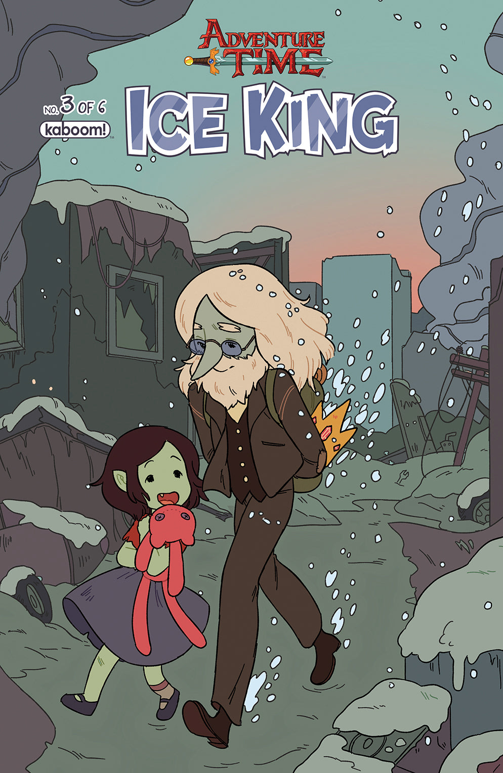 ADVENTURE TIME ICE KING #3 1:20 FRIDOLFS VARIANT 2016 Adventure Time BOOM! STUDIOS