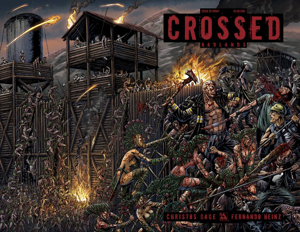 CROSSED BADLANDS #95 WRAP (MR) 2016 Crossed AVATAR PRESS INC   