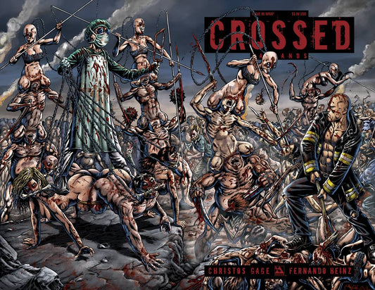 CROSSED BADLANDS #96 WRAP (MR) 2016 Crossed AVATAR PRESS INC   