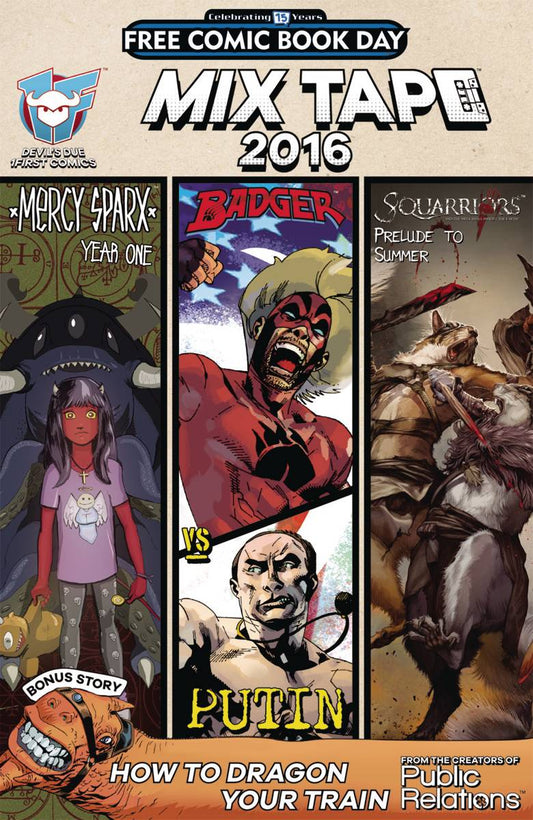 MIXTAPE DEVILS DUE 1FIRST COMICS FCBD UNSTAMPED 2016 DARK HORSE