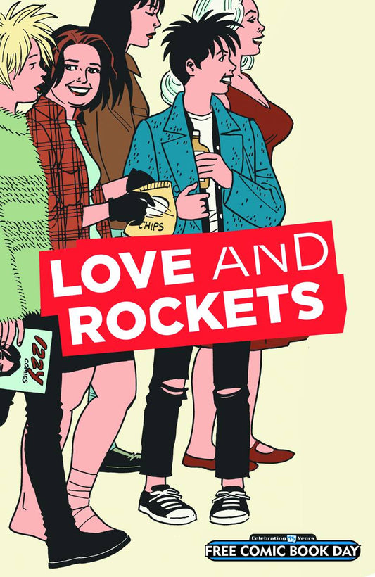 LOVE & ROCKETS FCBD UNSTAMPED 2016 DARK HORSE