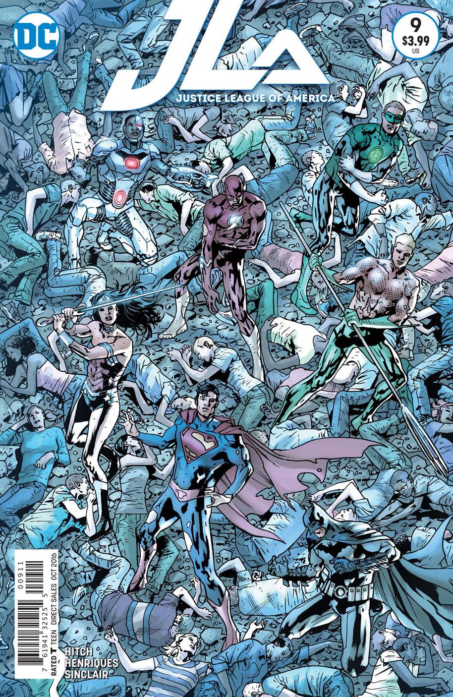 JLA JUSTICE LEAGUE OF AMERICA #9 2016 Justice League of America DC COMCS