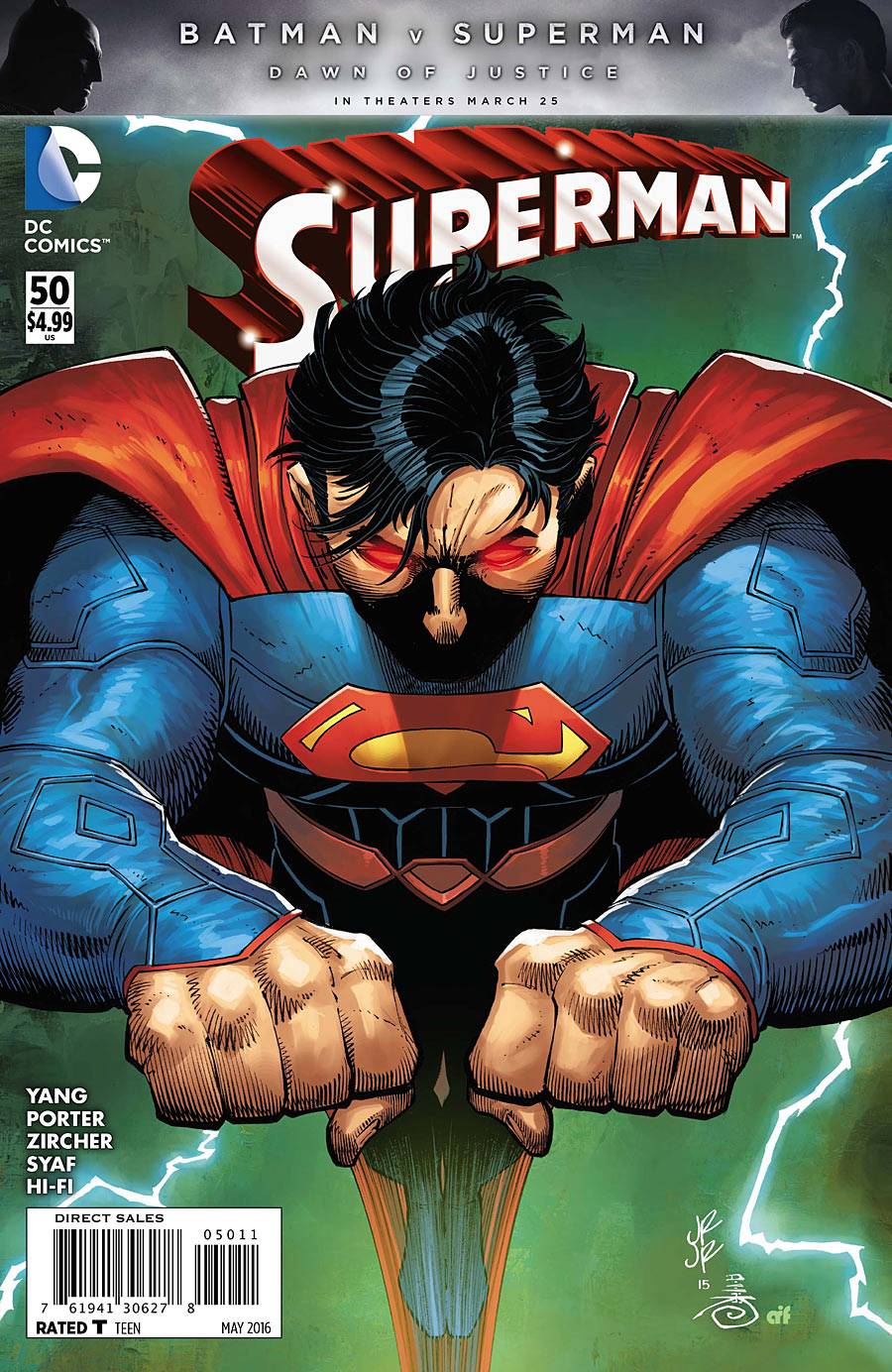 SUPERMAN #50 2016 Superman DC COMICS