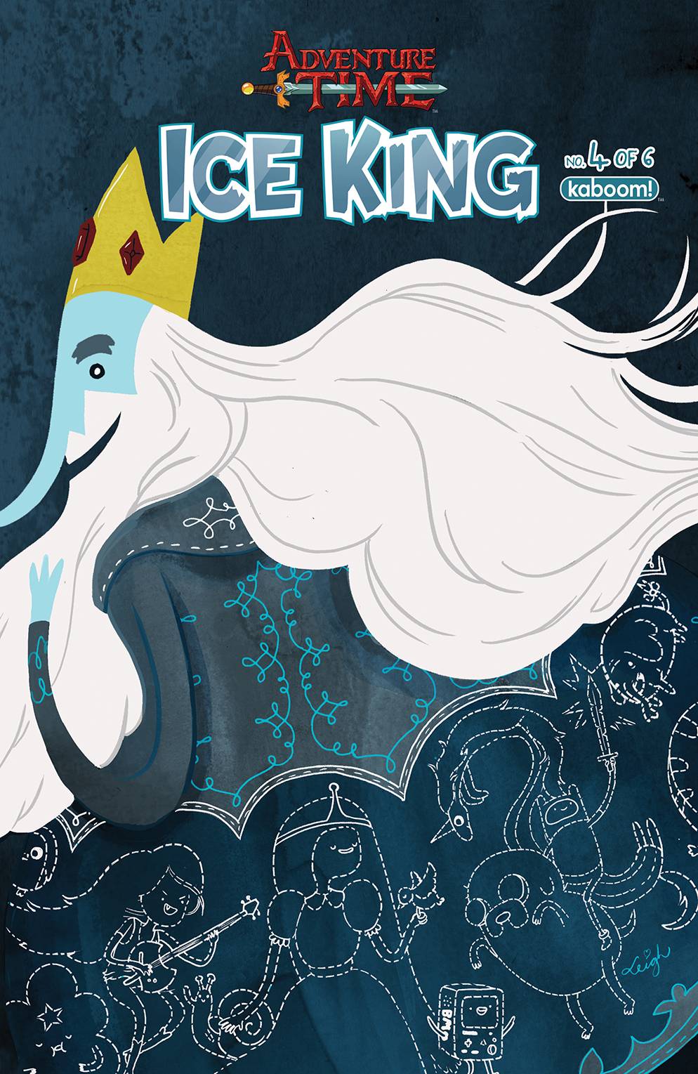 ADVENTURE TIME ICE KING #4 SUBSCRIPTION LUNA VARIANT 2016 Adventure Time BOOM! STUDIOS
