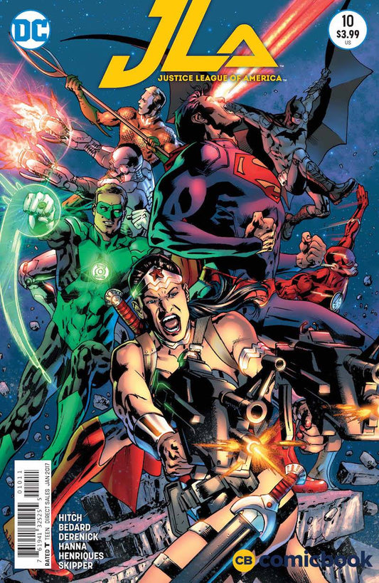 JLA JUSTICE LEAGUE OF AMERICA #10 2016