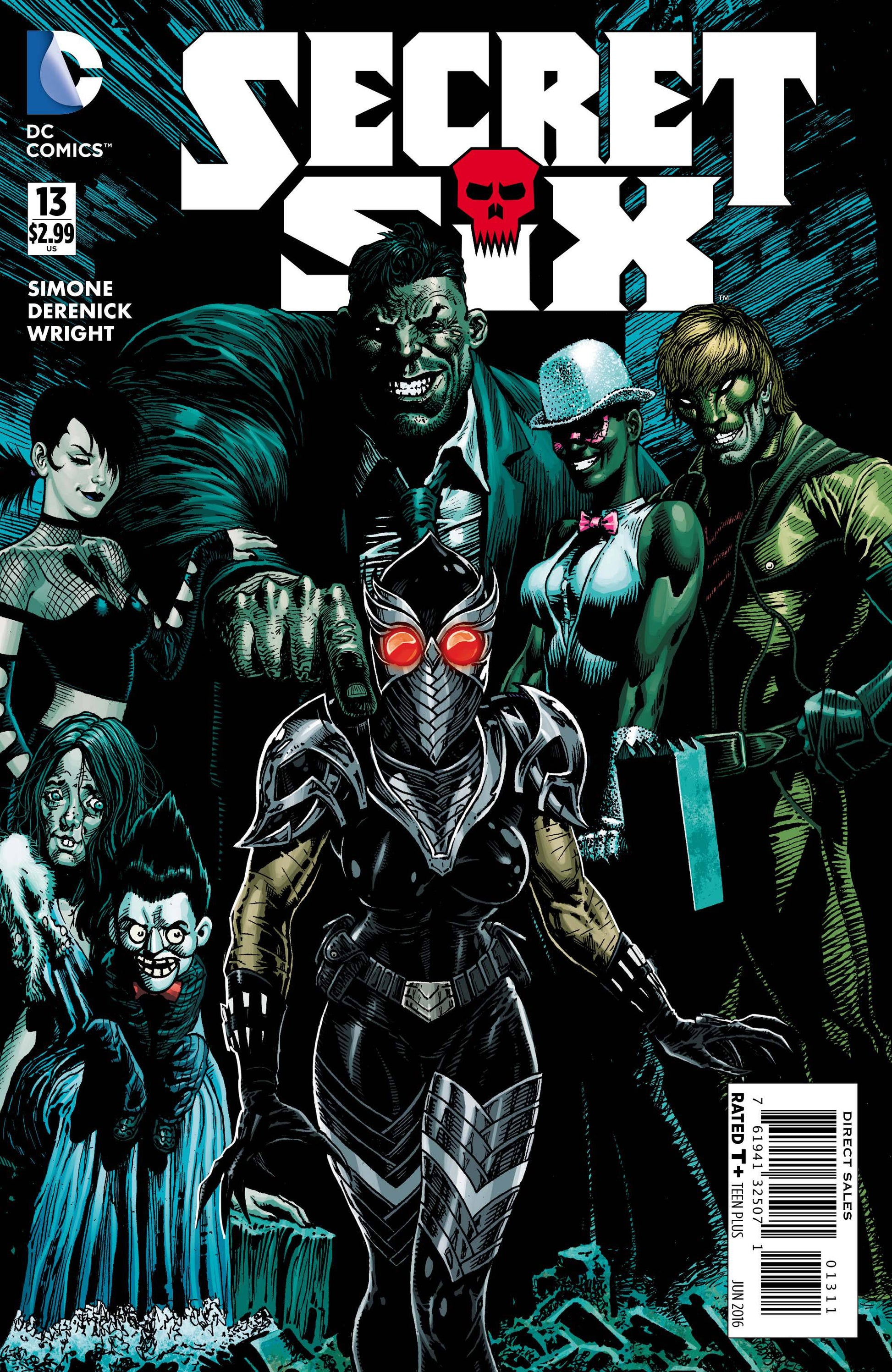 SECRET SIX #13 2016 Secret Six DC COMICS
