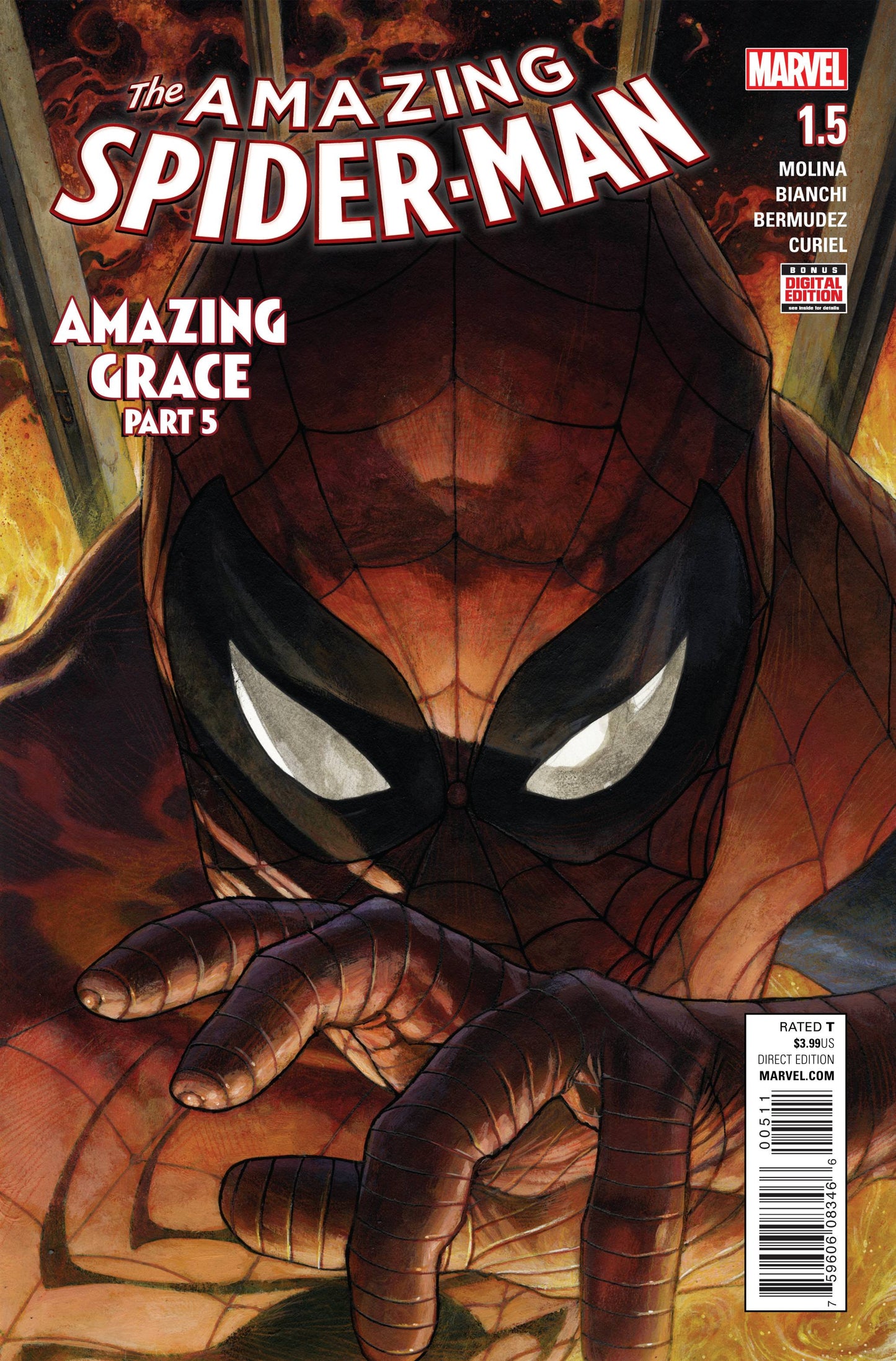 AMAZING SPIDER-MAN #1.5 2016 Amazing Spider-Man MARVEL COMICS