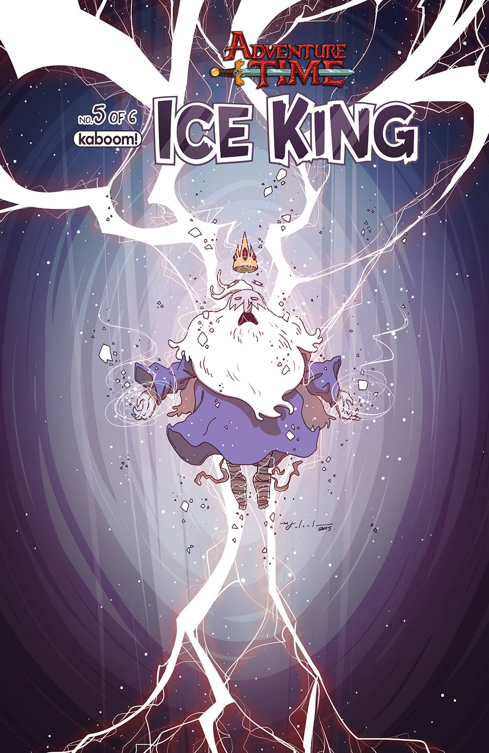 ADVENTURE TIME ICE KING #5 SUBSCRIPTION FALARDEAU VARIANT 2016 Adventure Time BOOM! STUDIOS