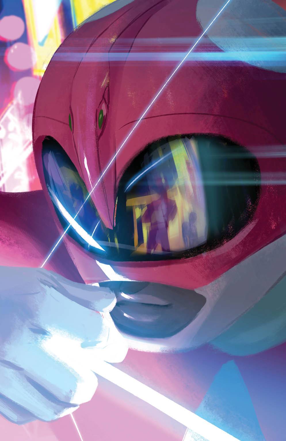 POWER RANGERS PINK #1 CHEN 1:20 VIRGIN VARIANT 2016 MMPR BOOM! STUDIOS   