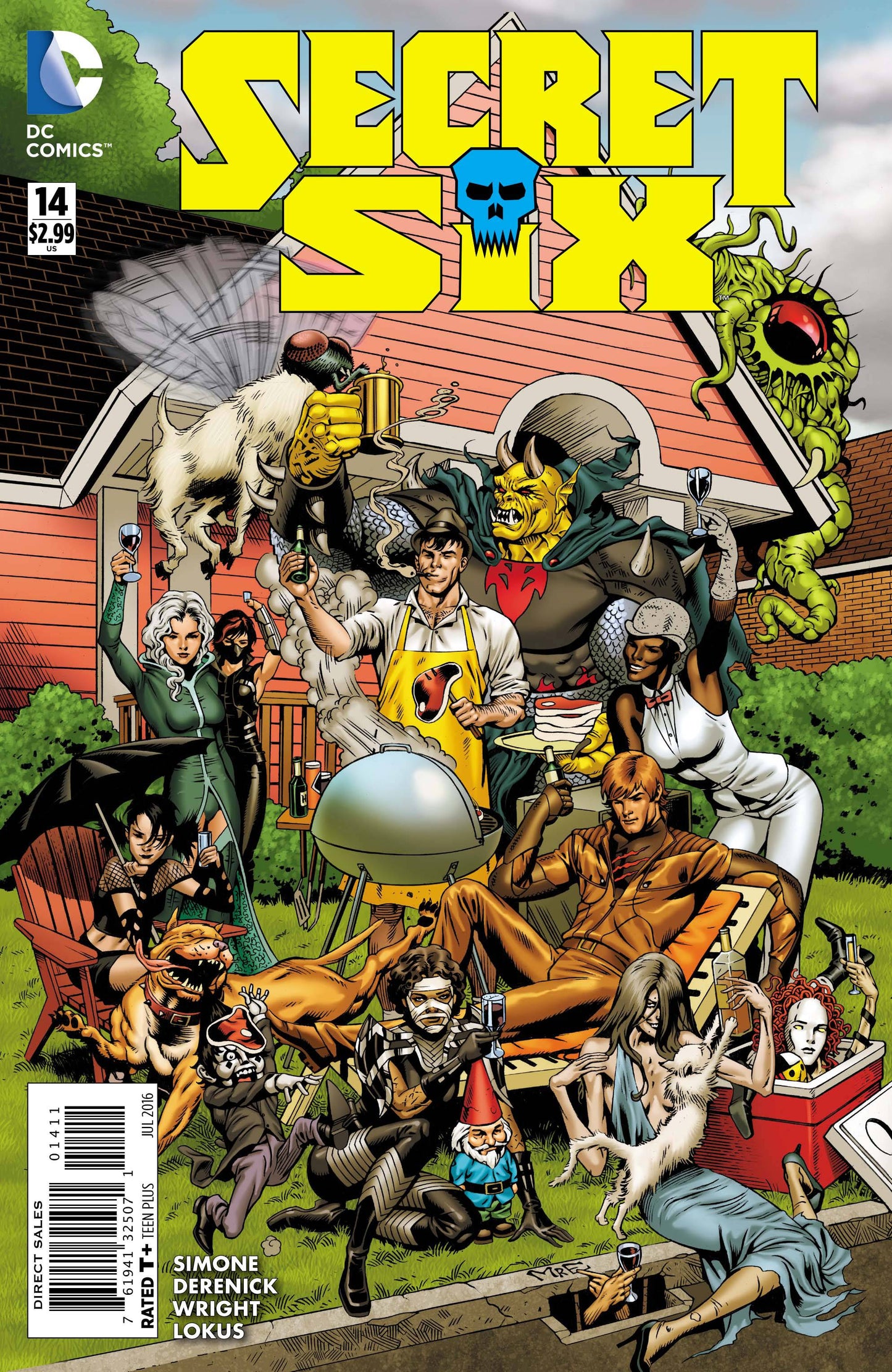 SECRET SIX #14 2016 Secret Six DC COMICS