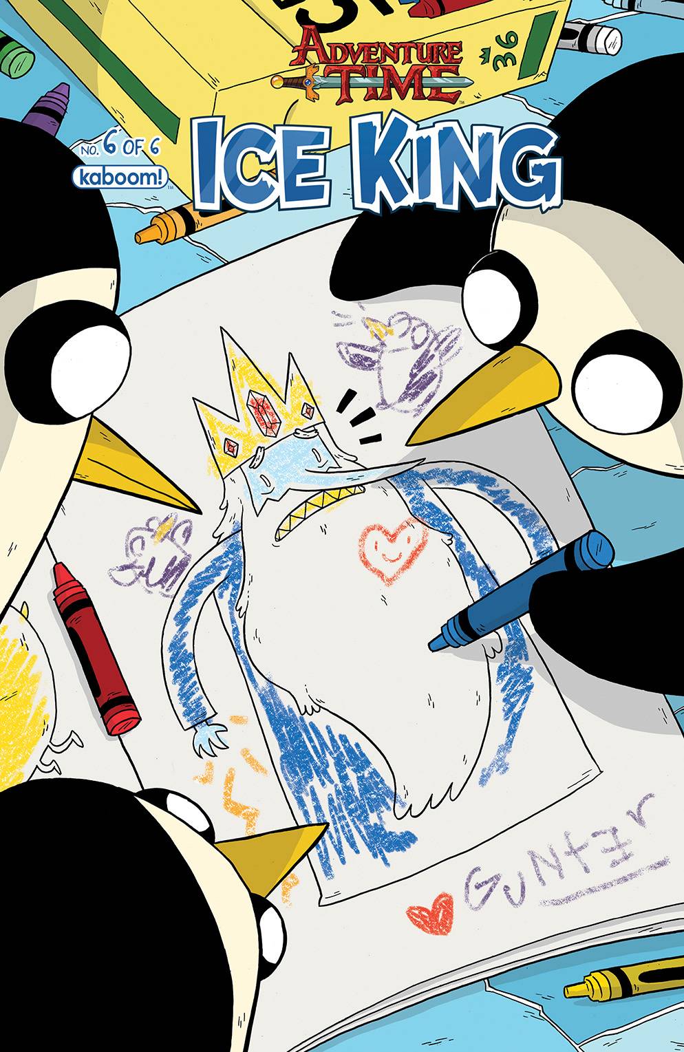 ADVENTURE TIME ICE KING #6 SUBSCRIPTION NAUJOKAITIS VARIANT 2016 Adventure Time BOOM! STUDIOS