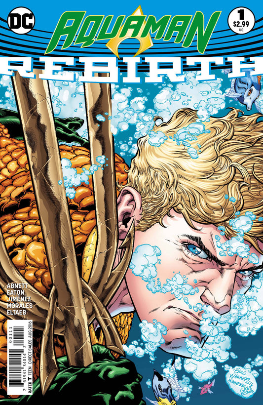 AQUAMAN REBIRTH #1 2016