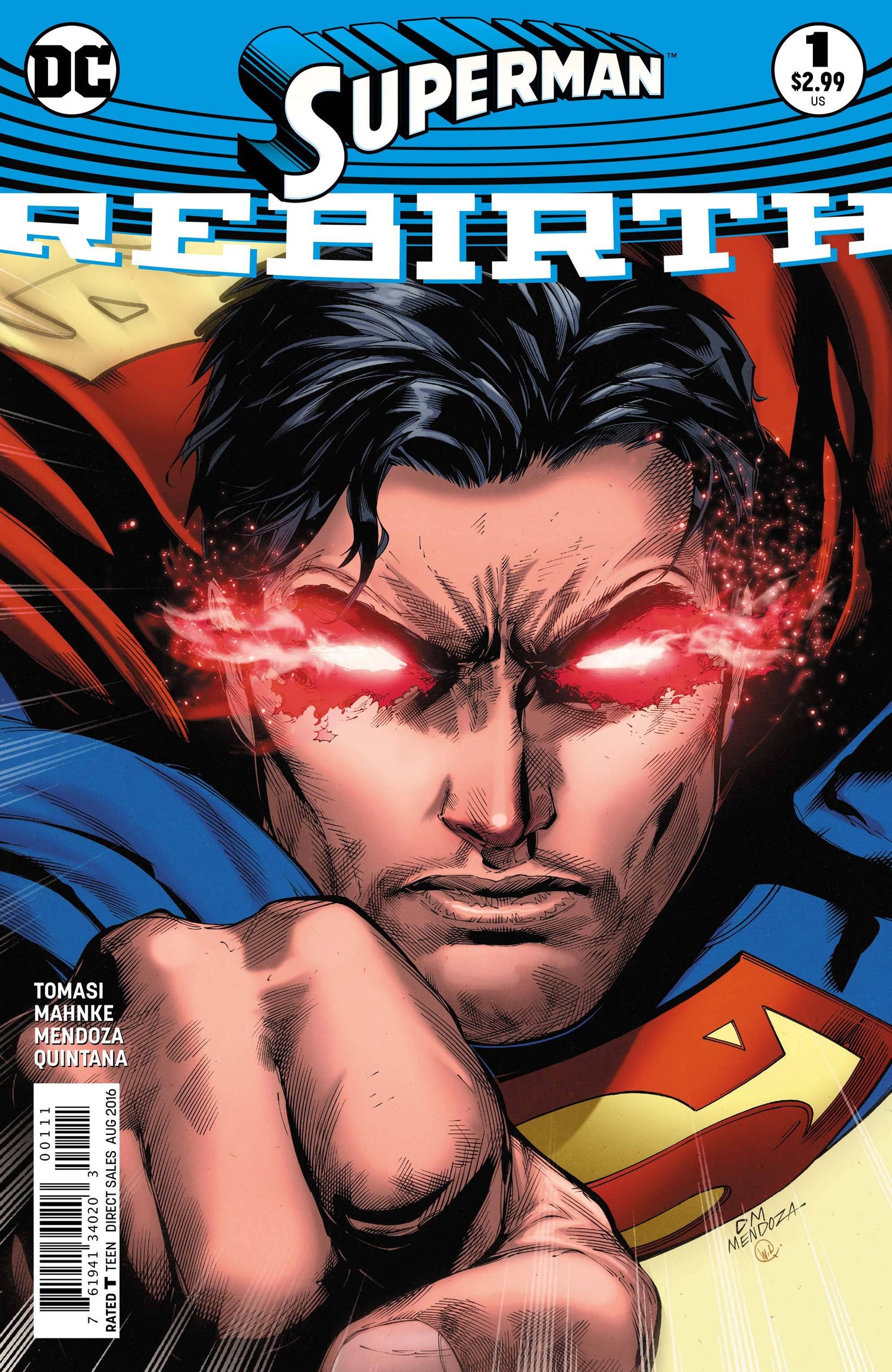 SUPERMAN REBIRTH #1 2016 Superman DC COMICS