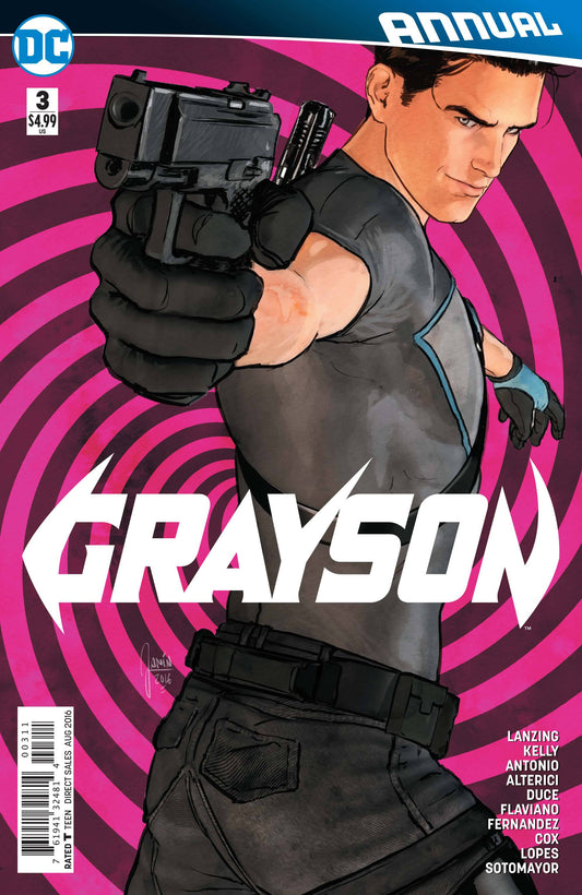 GRAYSON ANNUAL #3 2016 Grayson DC COMICS