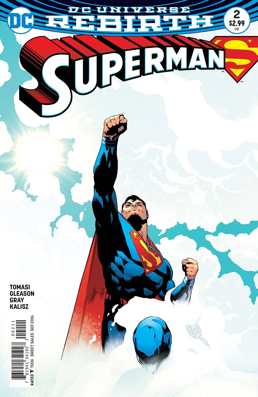 SUPERMAN #2 REBIRTH 2016 Superman DC COMICS