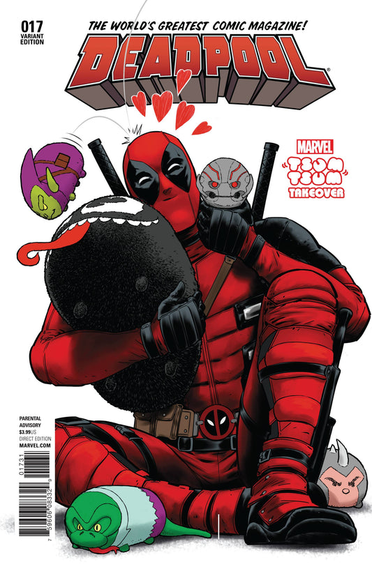 DEADPOOL #17 RODRIGUEZ TSUM TSUM VARIANT 2016 Deadpool MARVEL COMICS