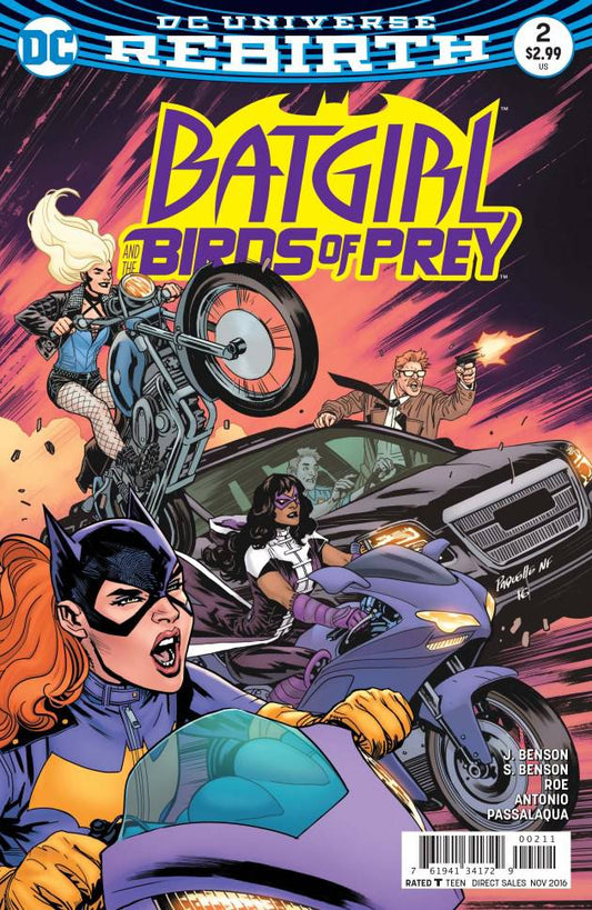 BATGIRL AND THE BIRDS OF PREY #2 REBIRTH 2016 Batgirl DC COMICS