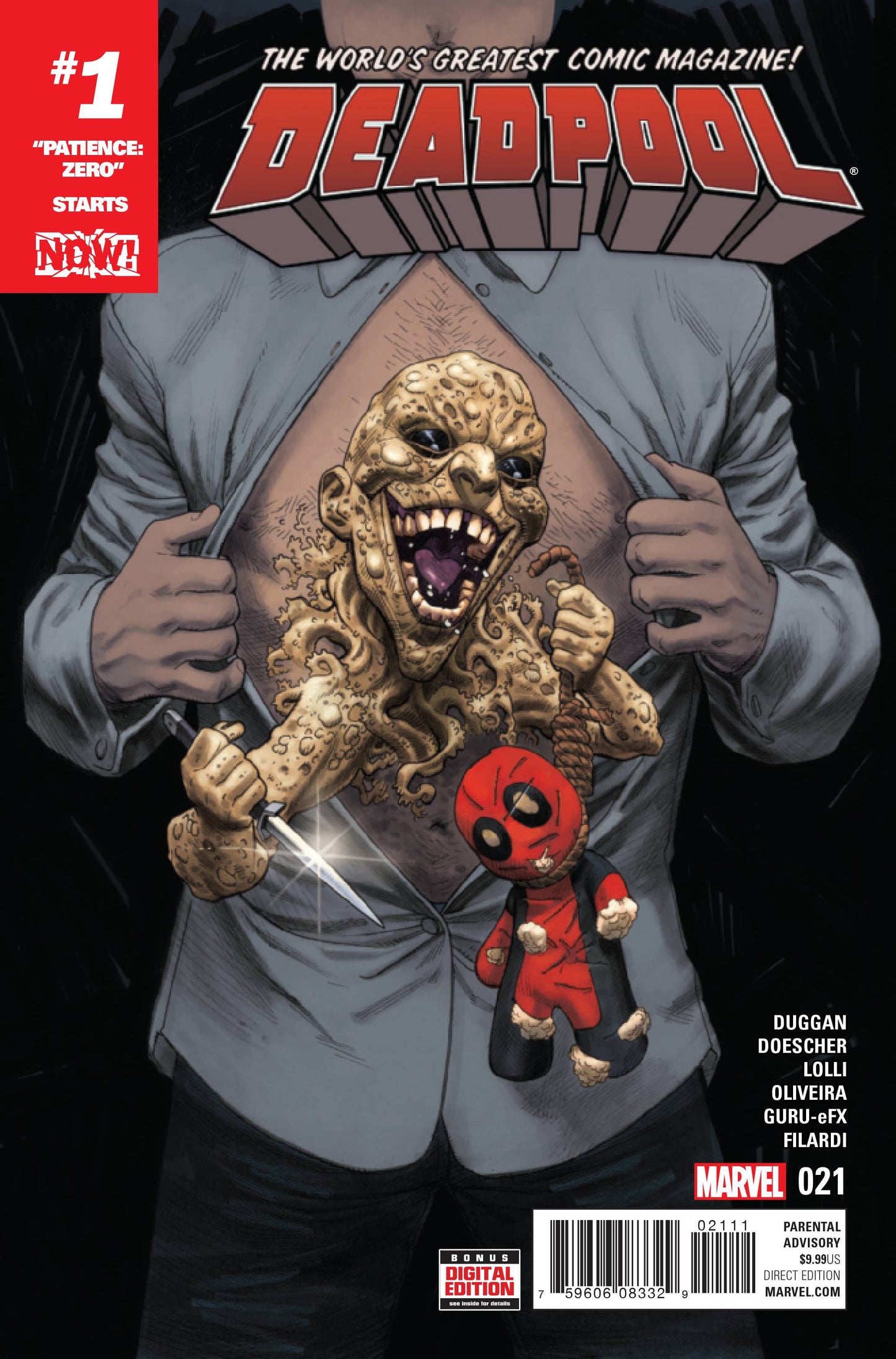 DEADPOOL #21 2016 Deadpool MARVEL COMICS   