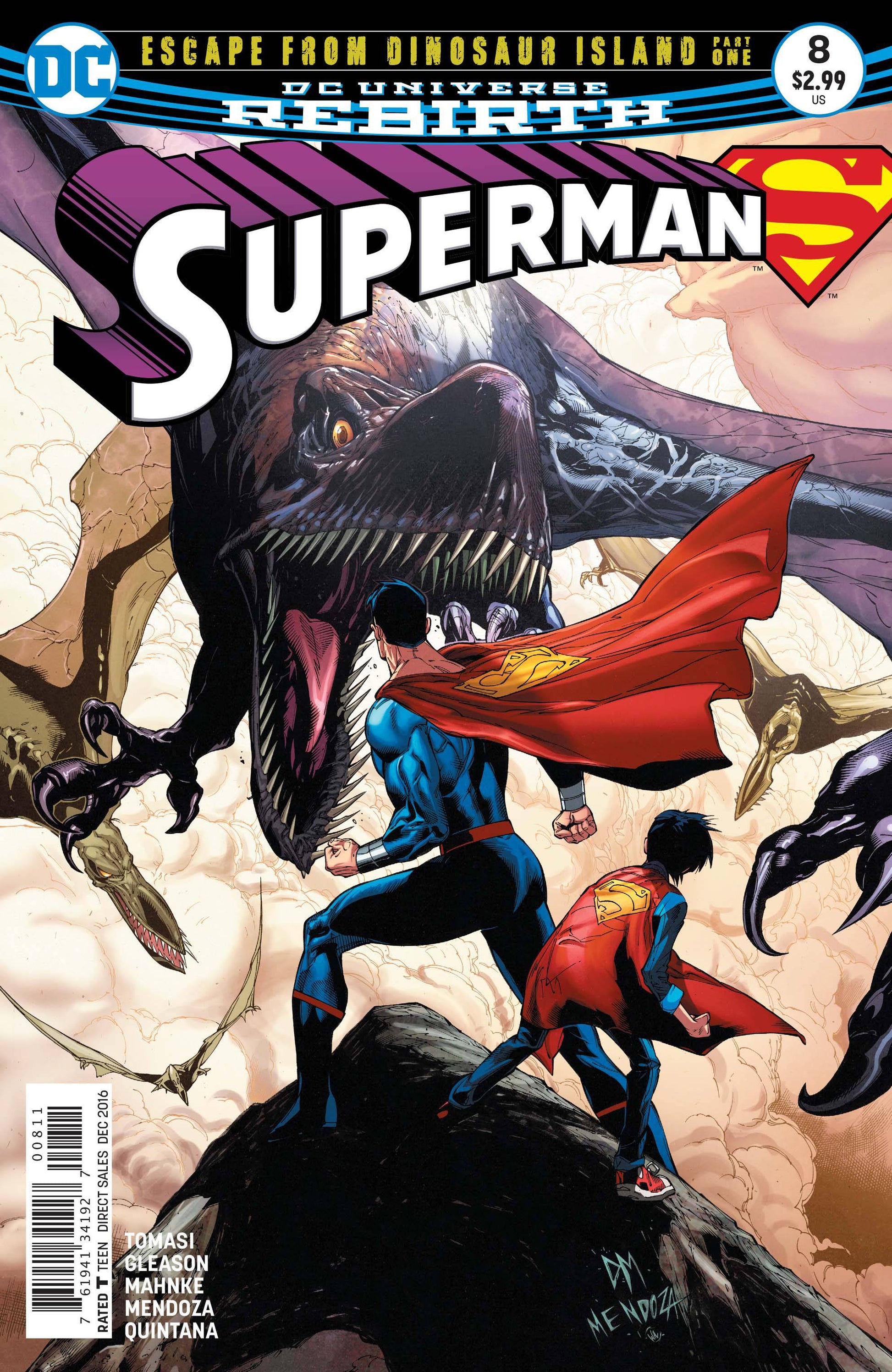 SUPERMAN #8 REBIRTH 2016 Superman DC COMICS