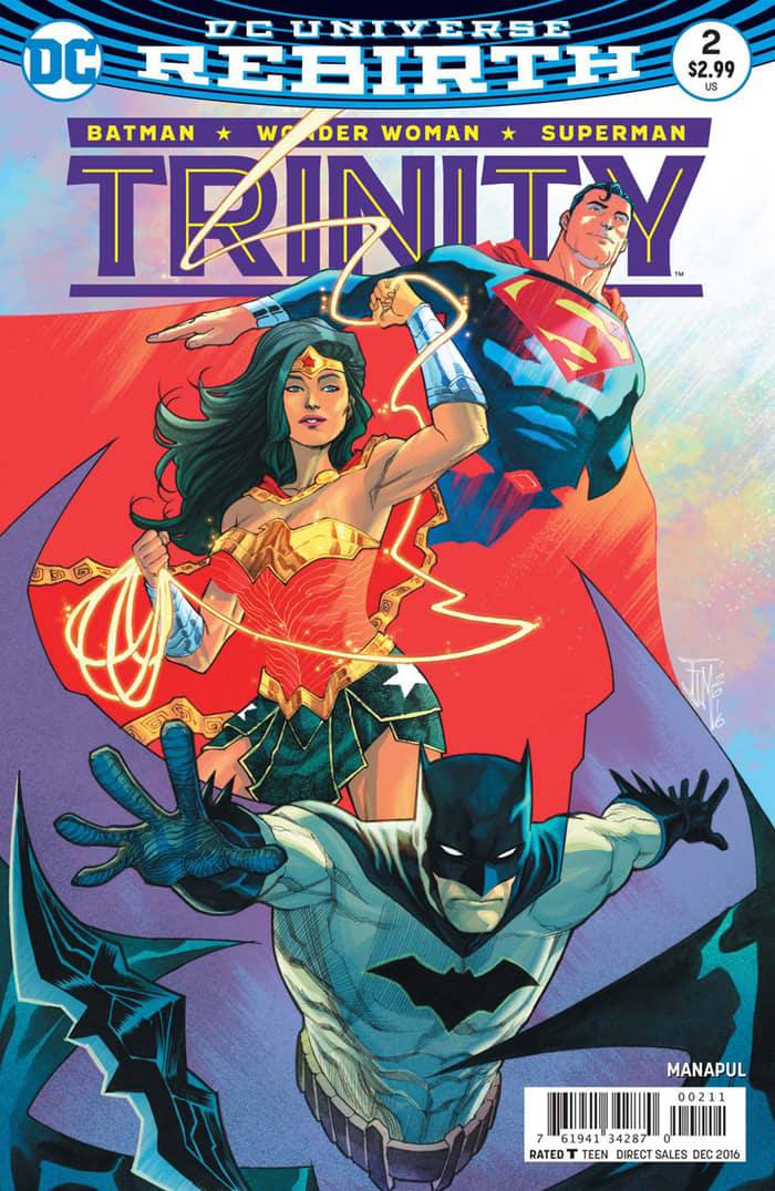 TRINITY #2 2016 Superman DC COMICS