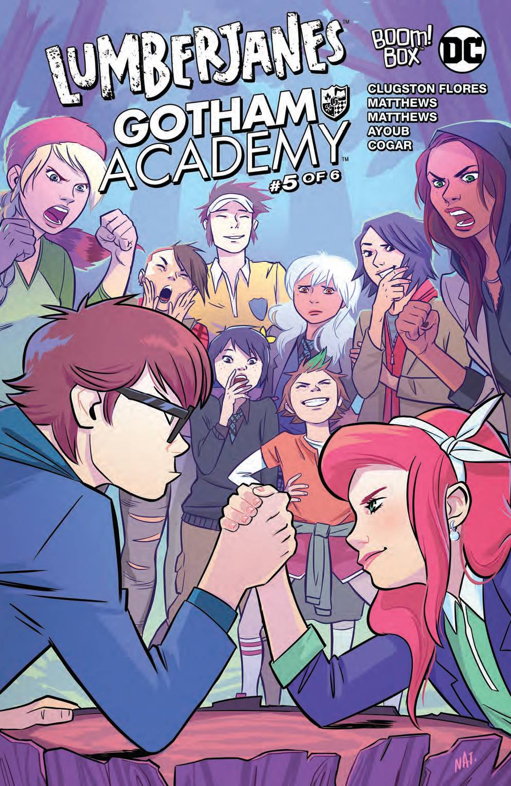 LUMBERJANES GOTHAM ACADEMY #5 2016 Batman DC COMICS   