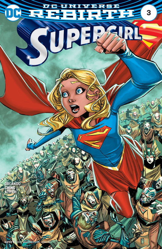 SUPERGIRL#3 REBIRTH 2016 Supergirl DC COMICS