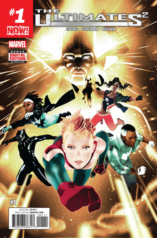 ULTIMATES 2 #1 NOW 2016 Ultimates MARVEL COMICS