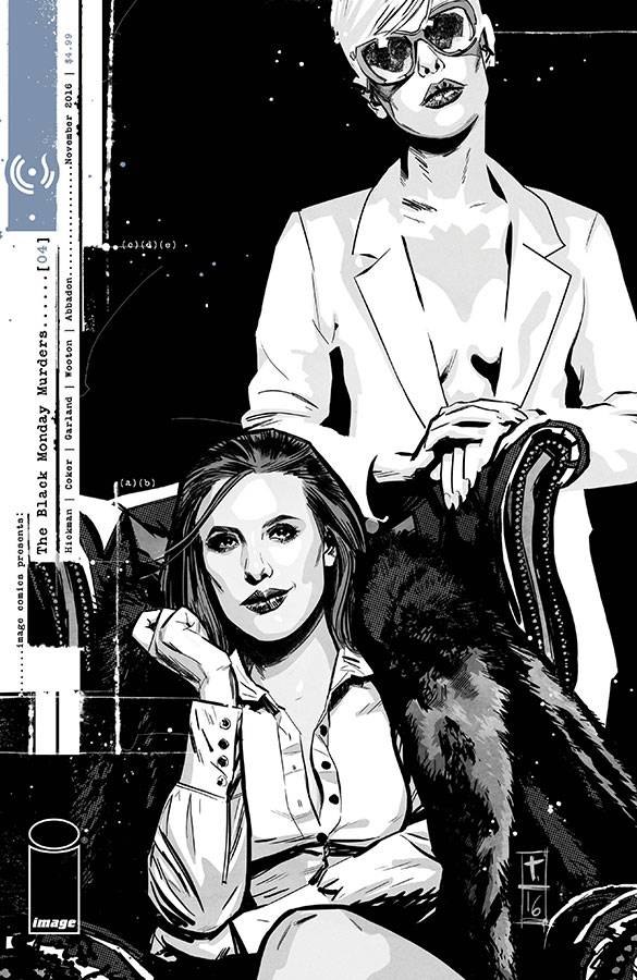 BLACK MONDAY MURDERS #4 (MR) 2016 Black Monday Murders IMAGE COMICS   