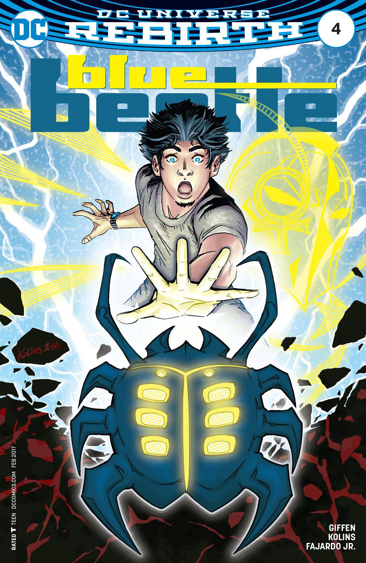 BLUE BEETLE #4 REBIRTH 2016 Blue Beetle DC COMICS   