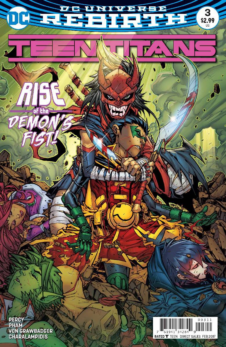 TEEN TITANS #3 REBIRTH 2016