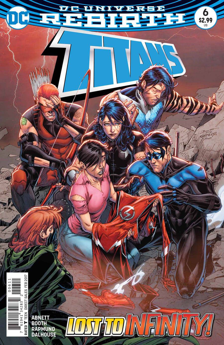 TITANS #6 2016 Titans DC COMICS   