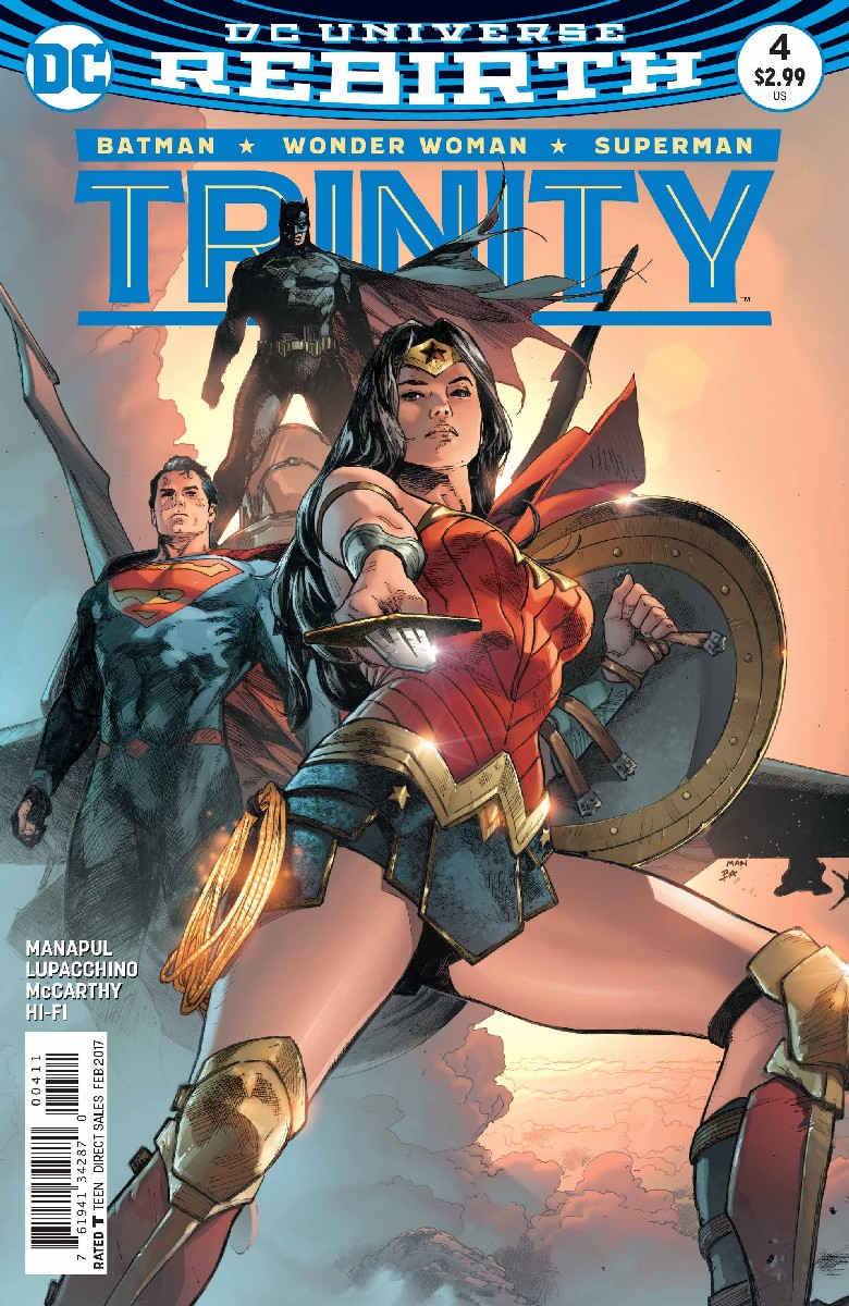 TRINITY #4 2016 Superman DC COMICS