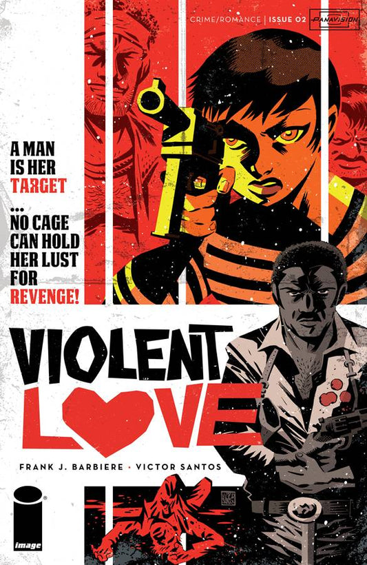 VIOLENT LOVE #2 CVR B SANTOS (MR) 2016  IMAGE COMICS   