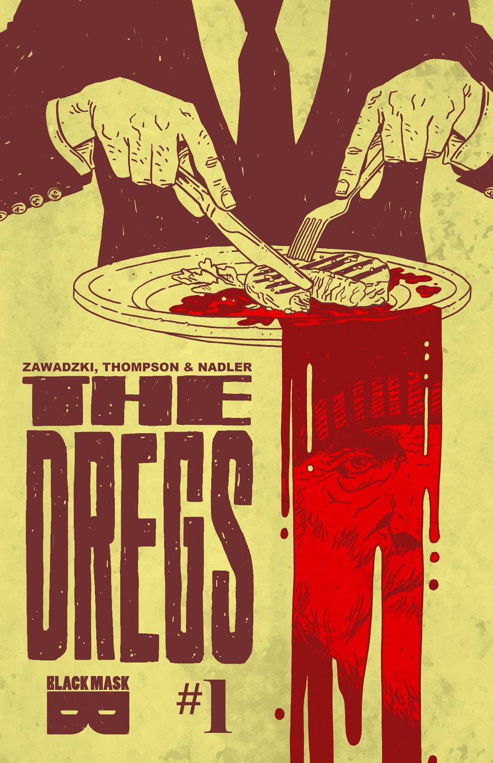 DREGS #1 CVR A ZAWADZKI (MR) 2017  BLACK MASK COMICS   