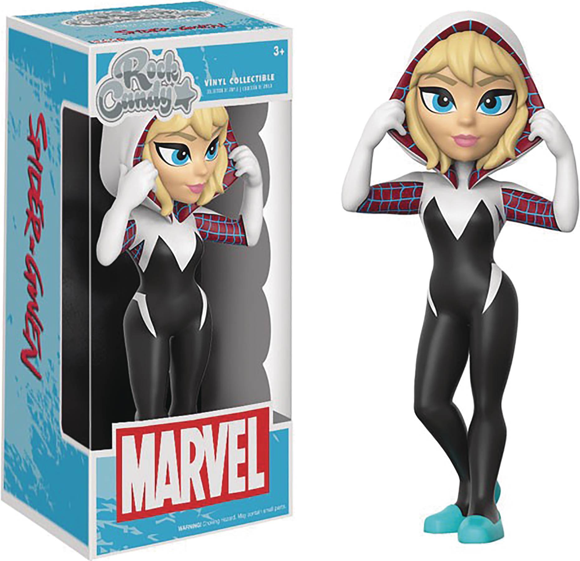 ROCK CANDY MARVEL SPIDER-GWEN UNMASKED FIGURE Spider-Gwen FUNKO