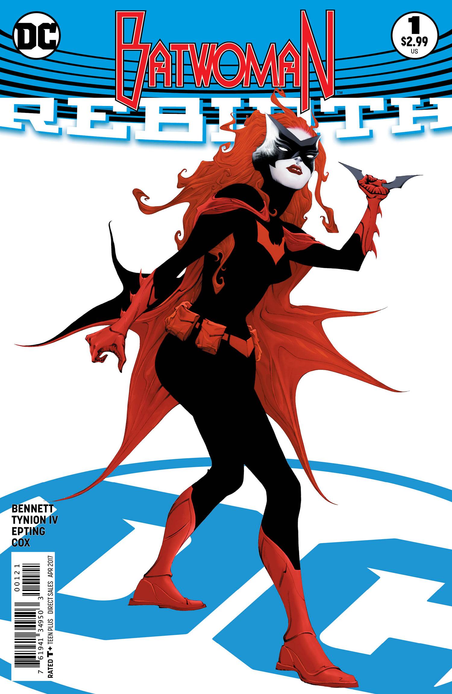 BATWOMAN #1 REBIRTH JAE LEE VARIANT 2017 Batwoman DC COMICS   