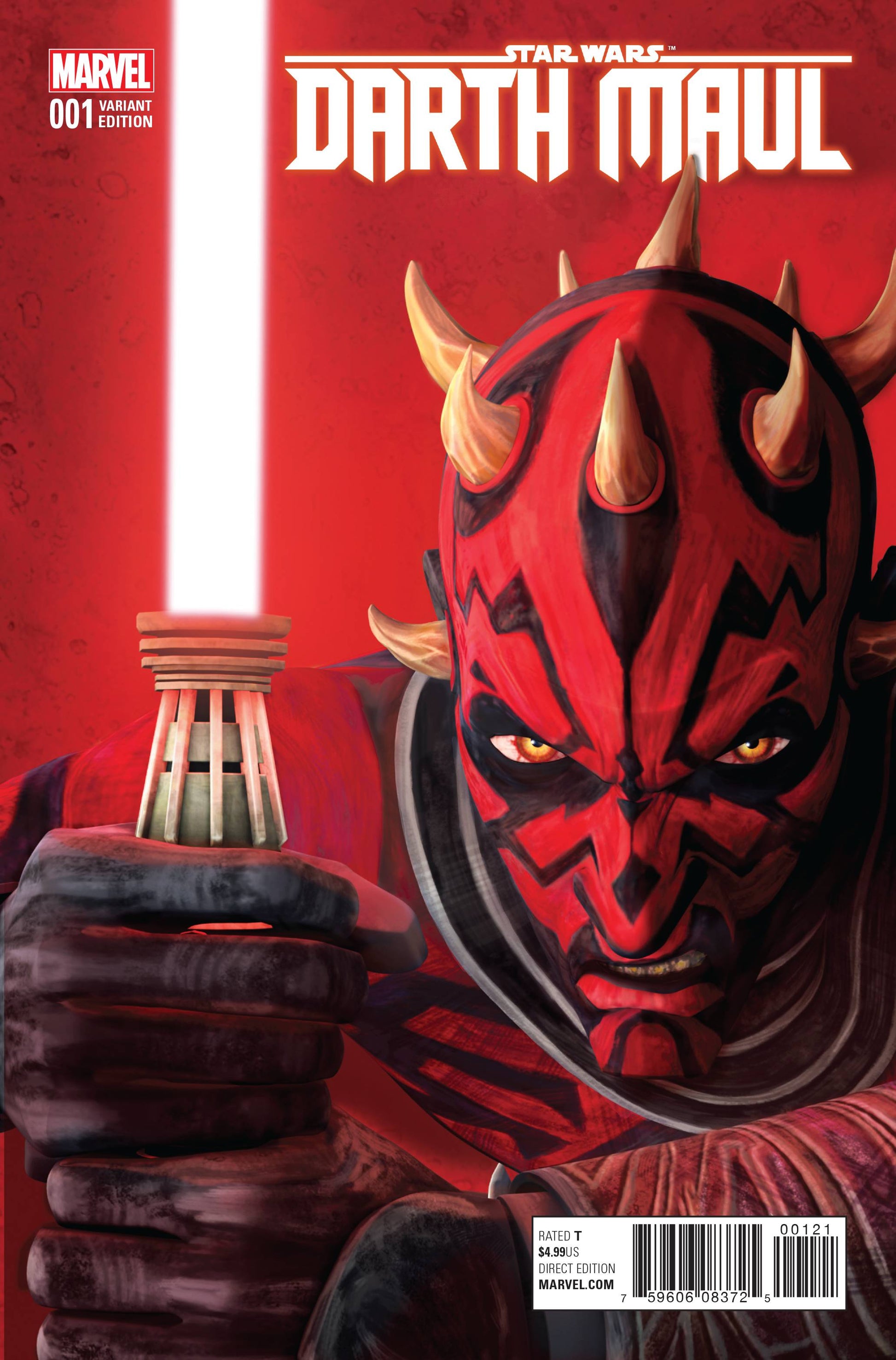 STAR WARS DARTH MAUL #1 (OF 5) ANIMATION 1:10 VARIANT 2017 Star Wars MARVEL COMCS