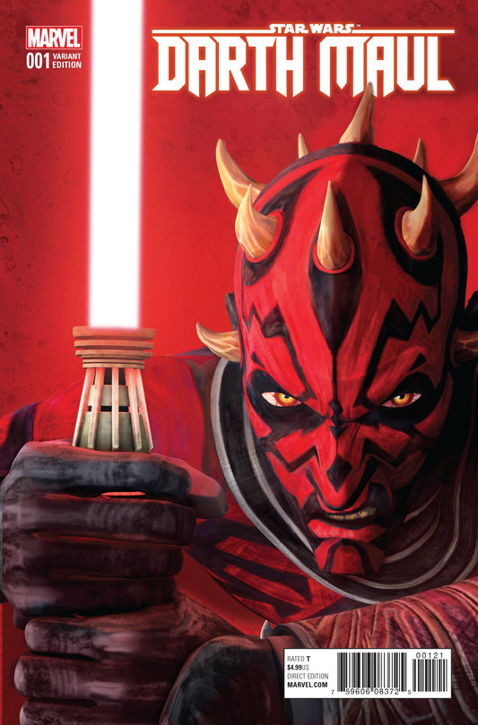 STAR WARS DARTH MAUL #1 (OF 5) ANIMATION 1:10 VARIANT 2017