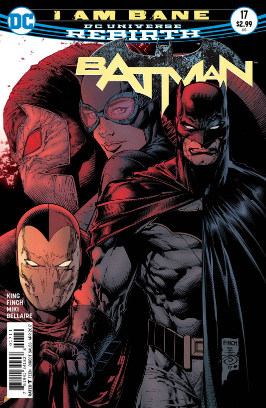 BATMAN #17 REBIRTH 2017 Batman DC COMICS   