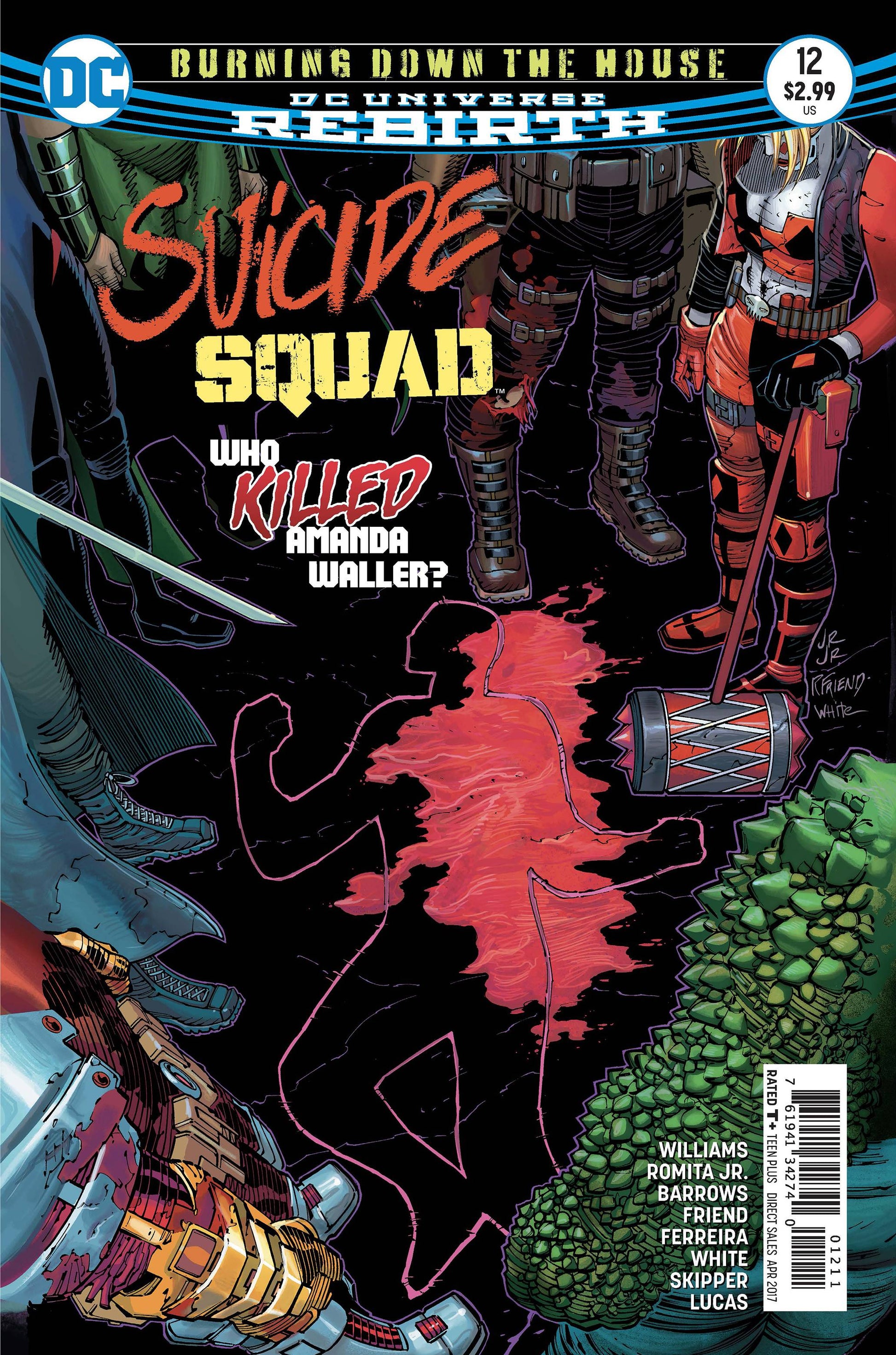 SUICIDE SQUAD #12 2017 Suicide Squad DC COMICS   